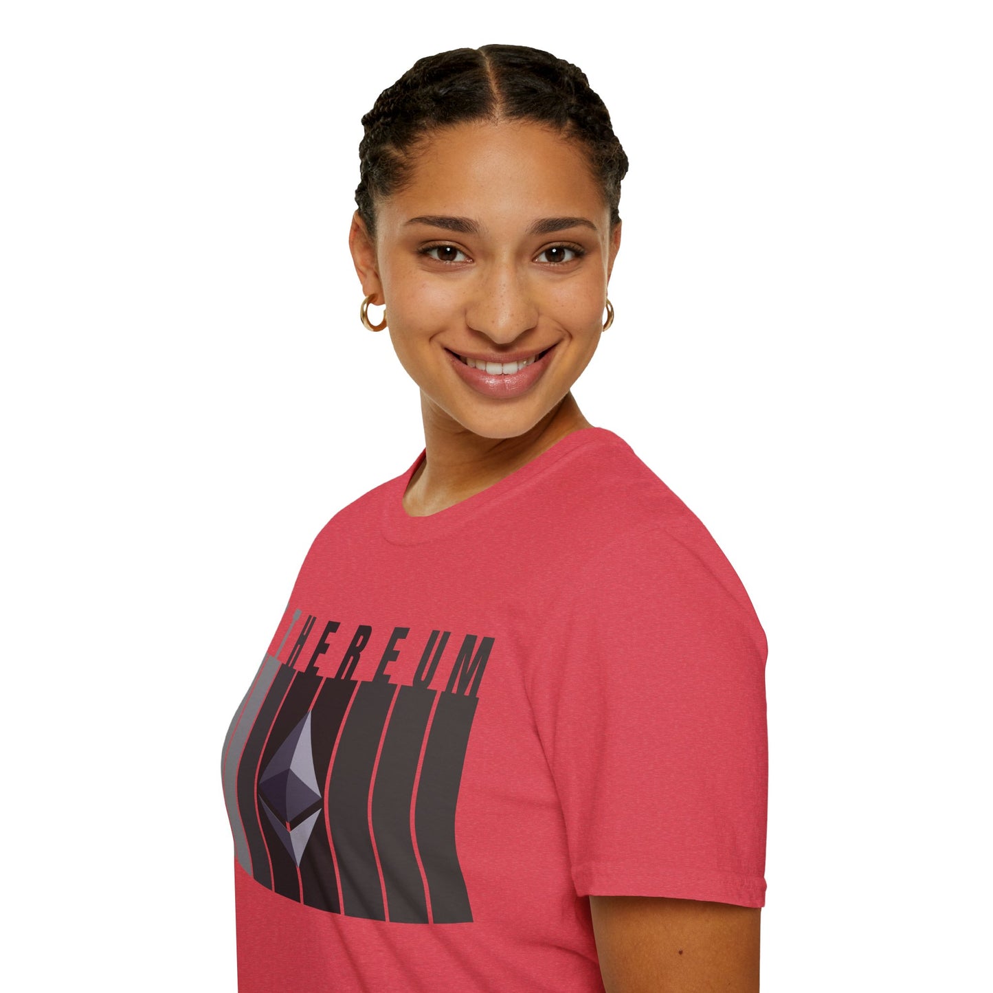 Ethereum (ETH) Light colors Unisex T-Shirt by cypherpunkgear.com