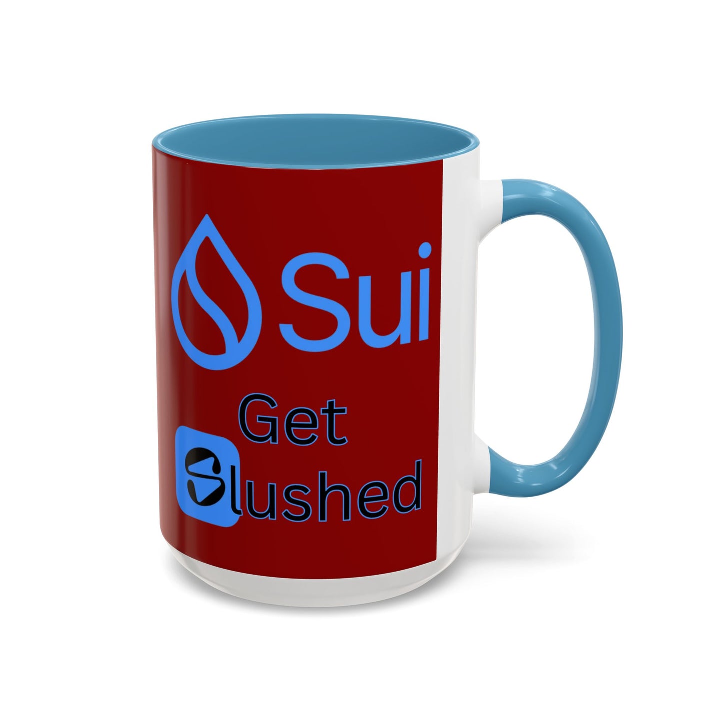 Sui: Get Slushed Red Accent Mug by cypherpunkgear.com