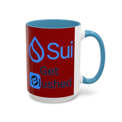 Sui: Get Slushed Red Accent Mug by cypherpunkgear.com