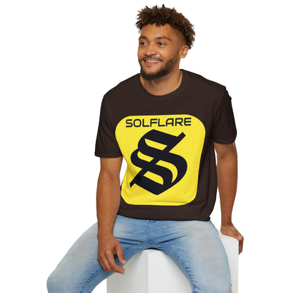 SolflareLogo Dark colors Unisex T-Shirt by cypherpunkgear.com