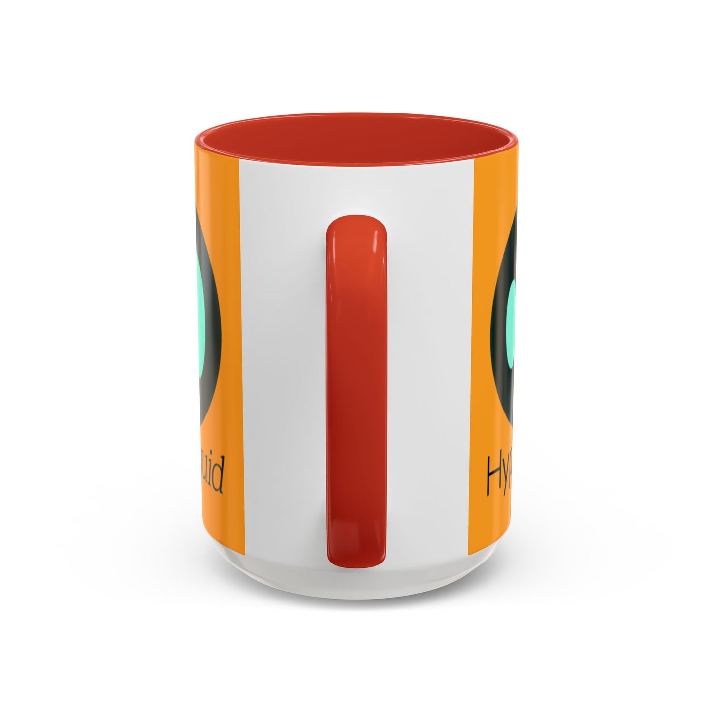 Hyperliquid Black font Orange Accent Mug by cypherpunkgear.com