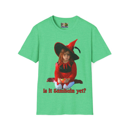 Is it Samhain yet? Dark colors Unisex T-Shirt by CreepyCrafts.boo