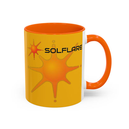 Solflare Accent Mug by cypherpunkgear.com