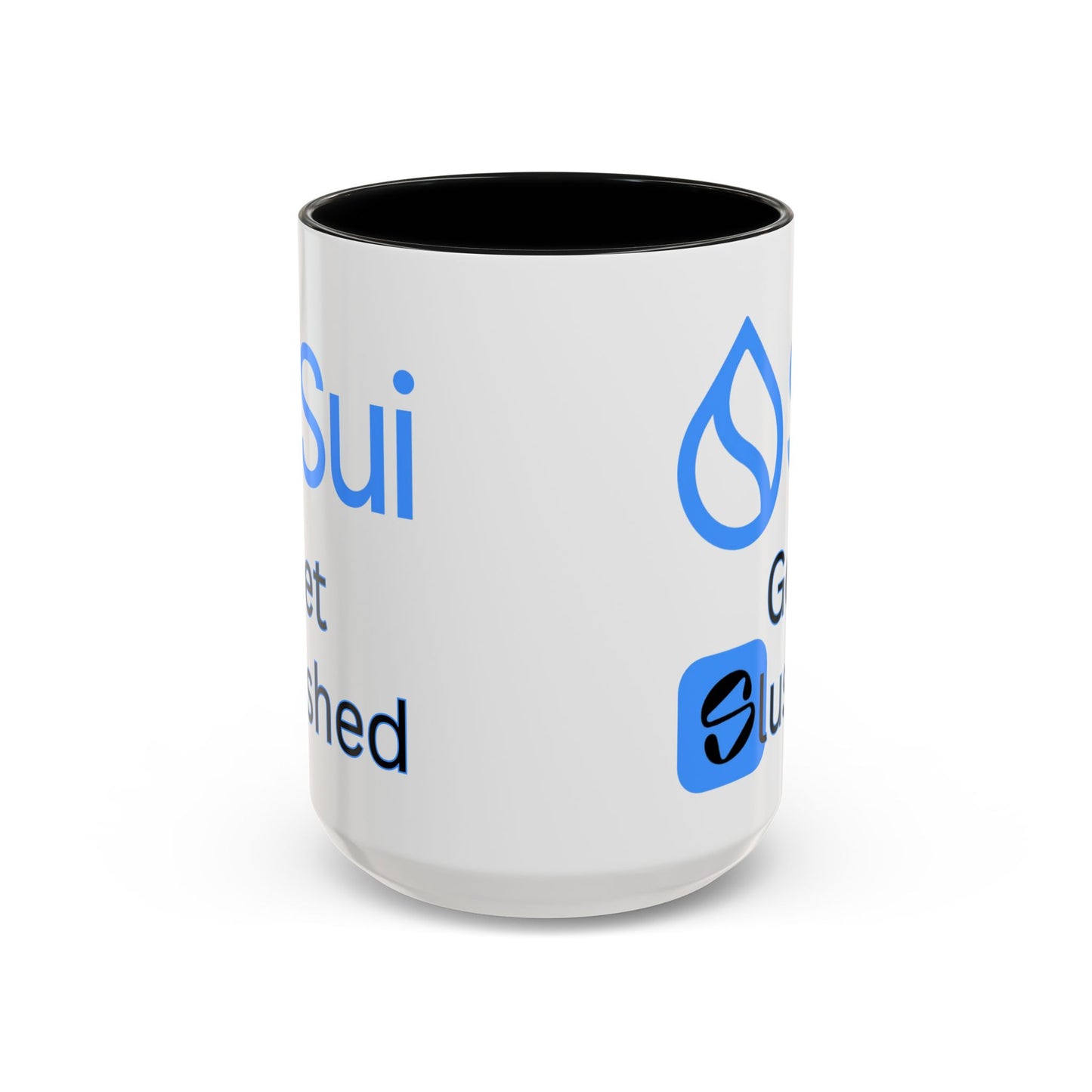 Sui: Get Slushed White Accent Mug by cypherpunkgear.com