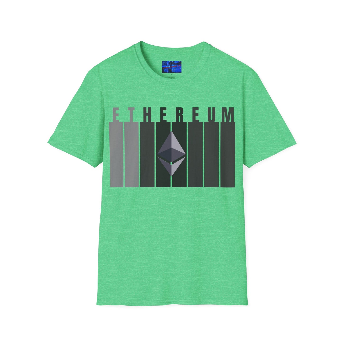 Ethereum (ETH) Dark colors Unisex T-Shirt by cypherpunkgear.com