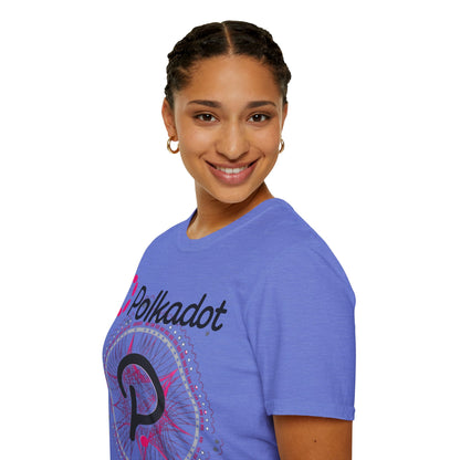 Polkadot (DOT) Light colors Unisex T-Shirt by cypherpunkgear.com
