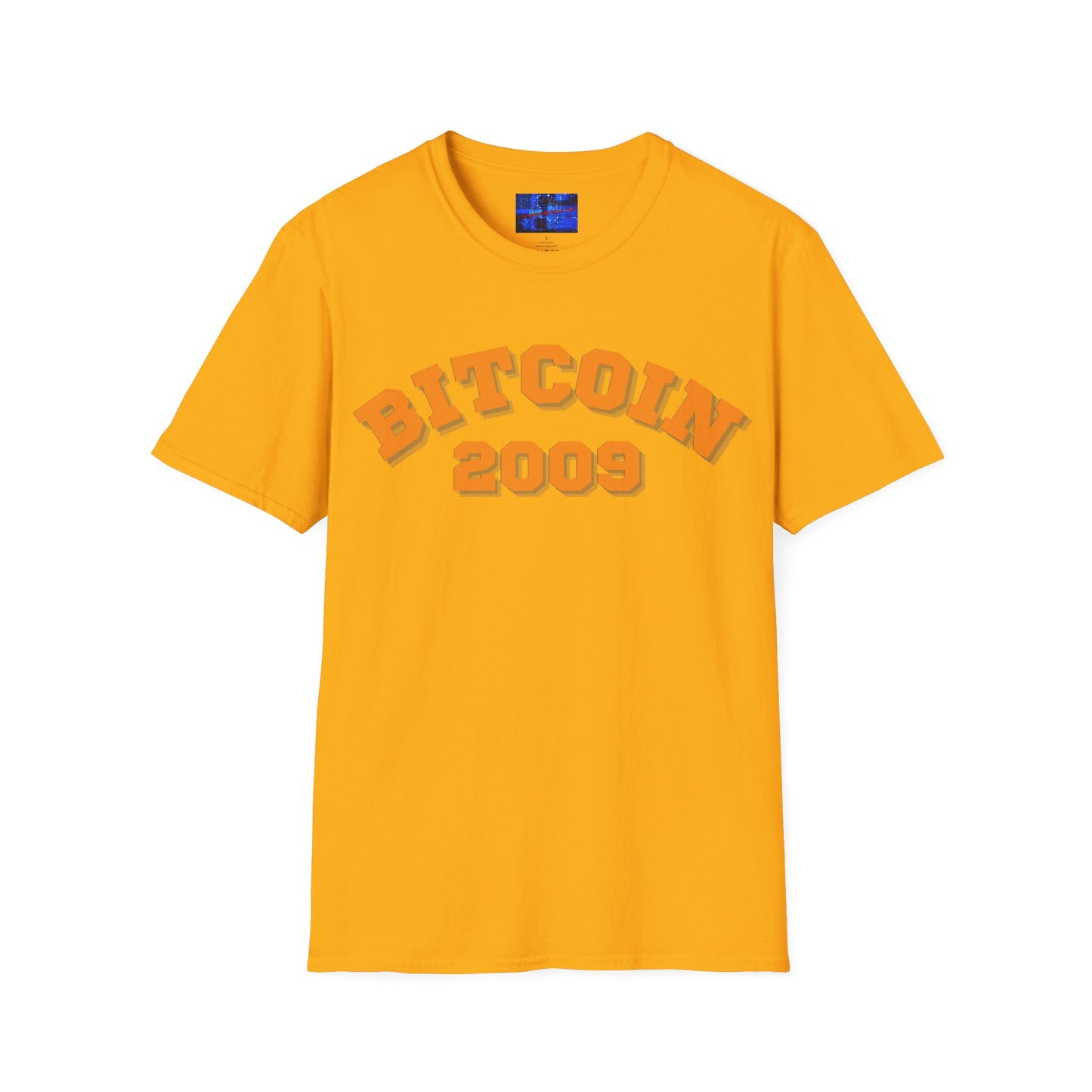 Bitcoin 2009 Light colors Unisex T-Shirt by cypherpunkgear.com