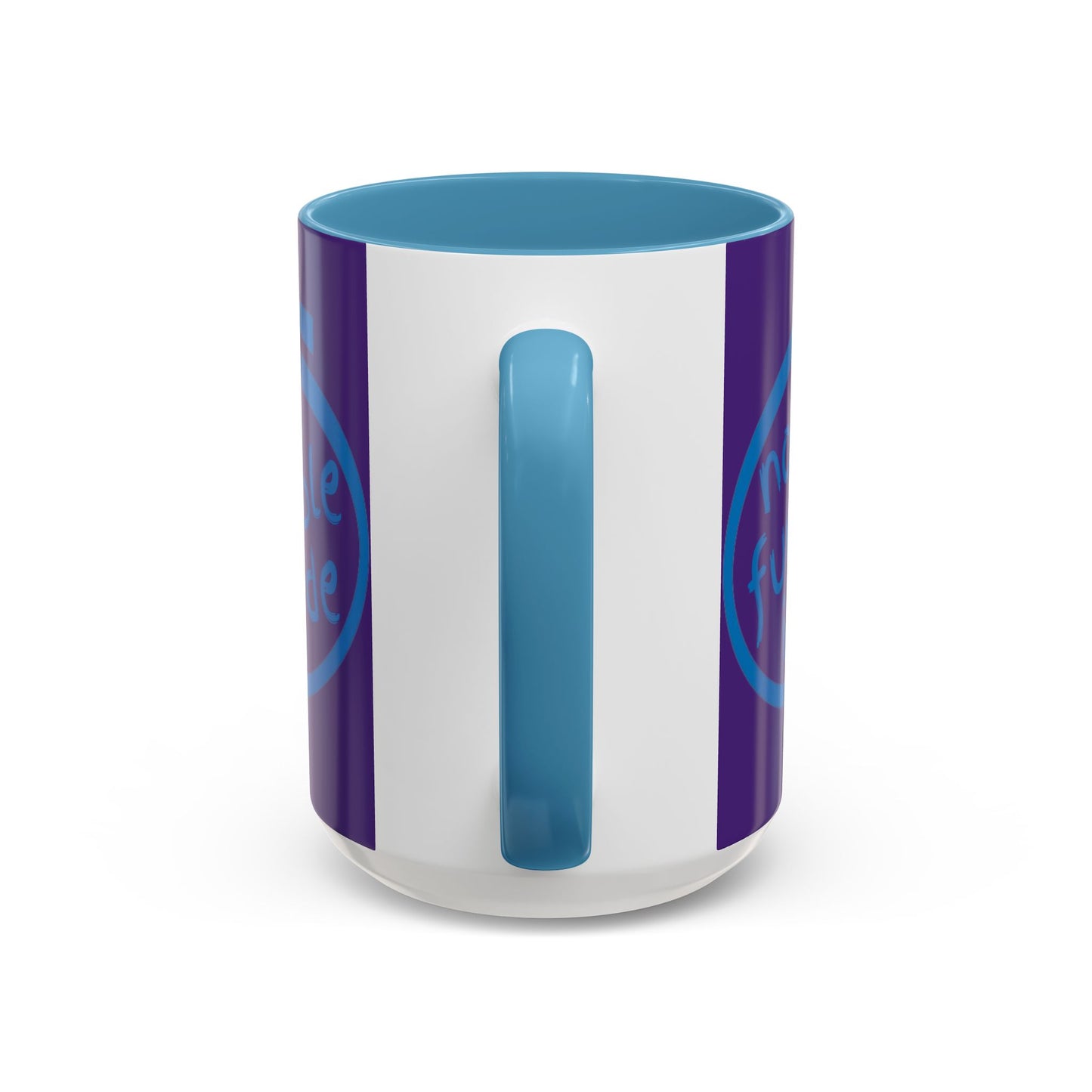 Non-Fungible Inside Purple Accent Mug by cypherpunkgear.com