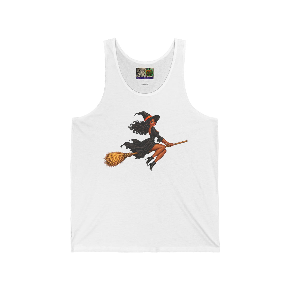 Velvet Vex Unisex Jersey Tank Top by CreepyCrafts.boo
