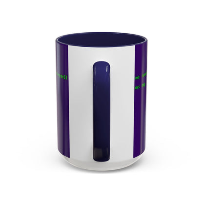 Sometimes I talk to myself - me: omg...same Purple Accent Mug by cypherpunkgear.com