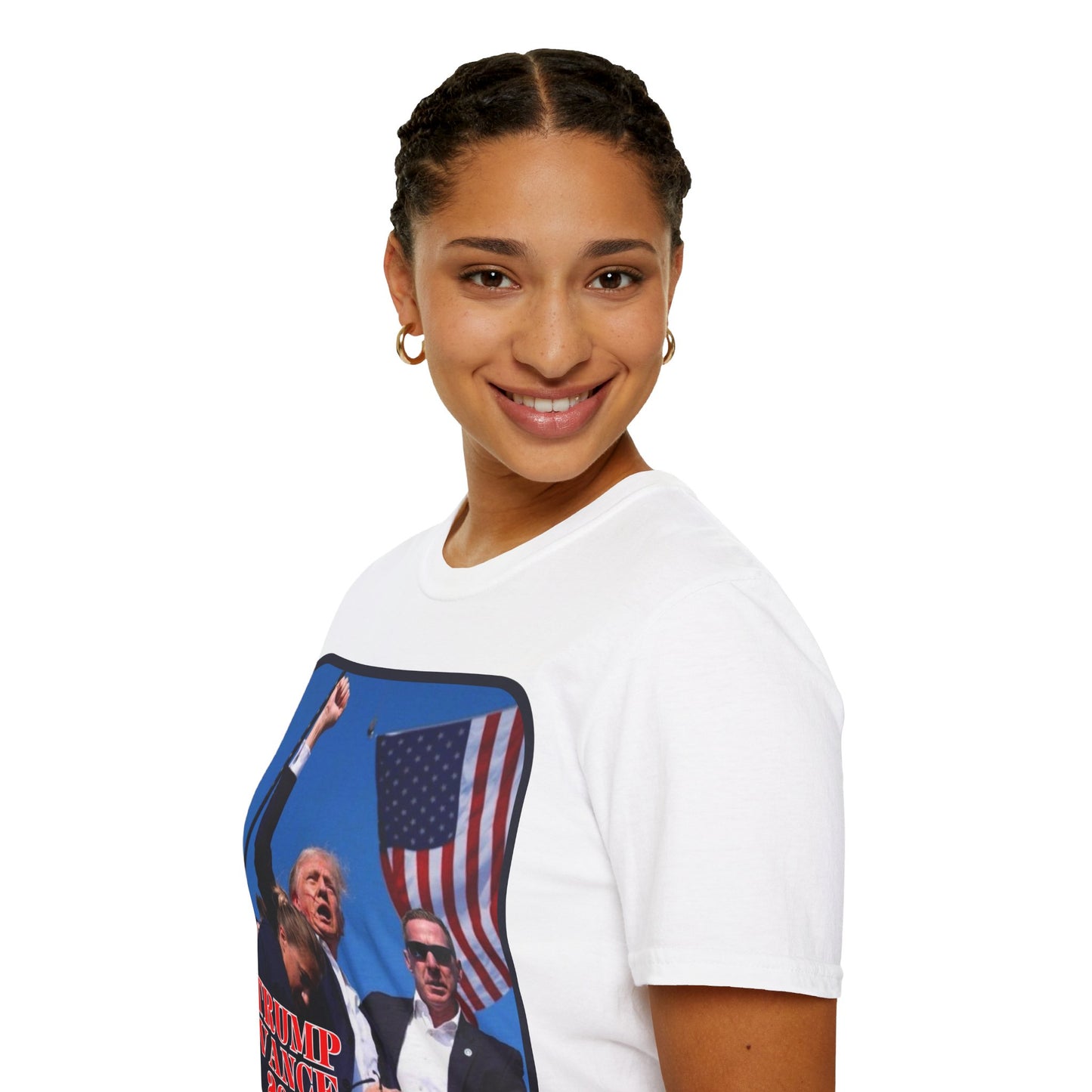 Trump and Vance 2024 LTcolors Unisex T-Shirt by cypherpunkgear