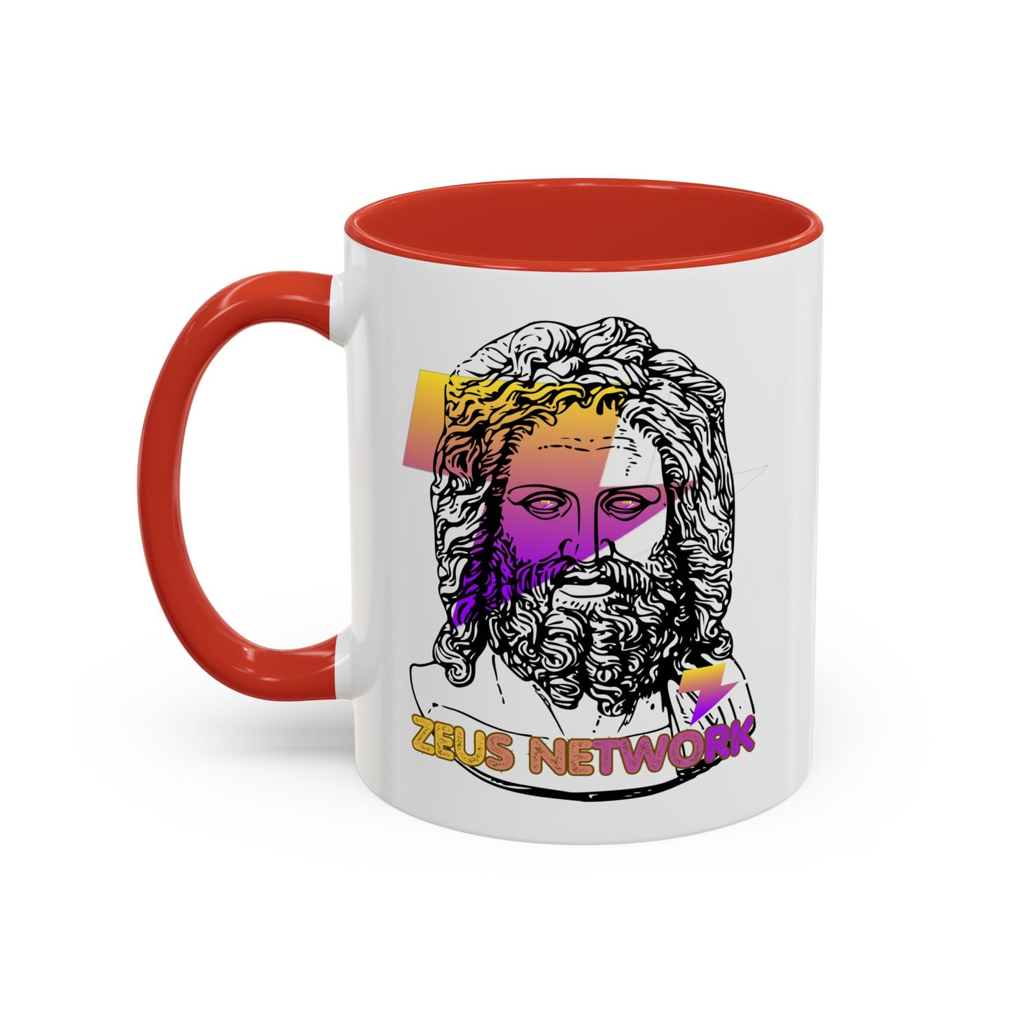 Zeus Network Accent Mug by cypherpunkgear