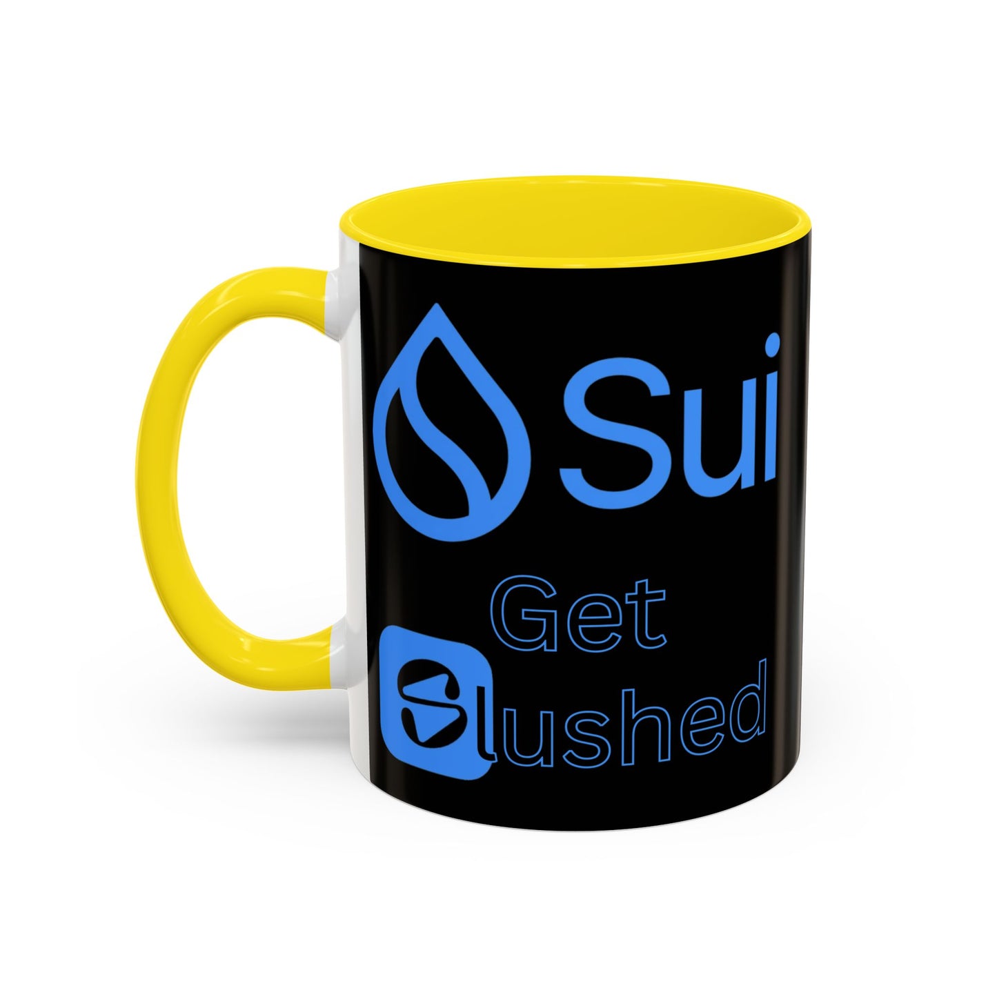 Sui: Get Slushed Black Accent Mug by cypherpunkgear.com