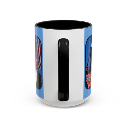 Trump and Vance 2024 Accent Mug by cypherpunkgear