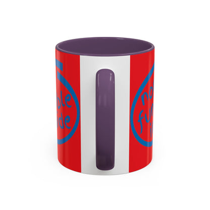 Non-Fungible Inside Red Accent Mug by cypherpunkgear.com