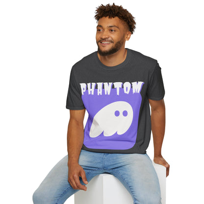 Phantom Hot Wallet Dark colors Unisex T-Shirt by cypherpunkgear.com