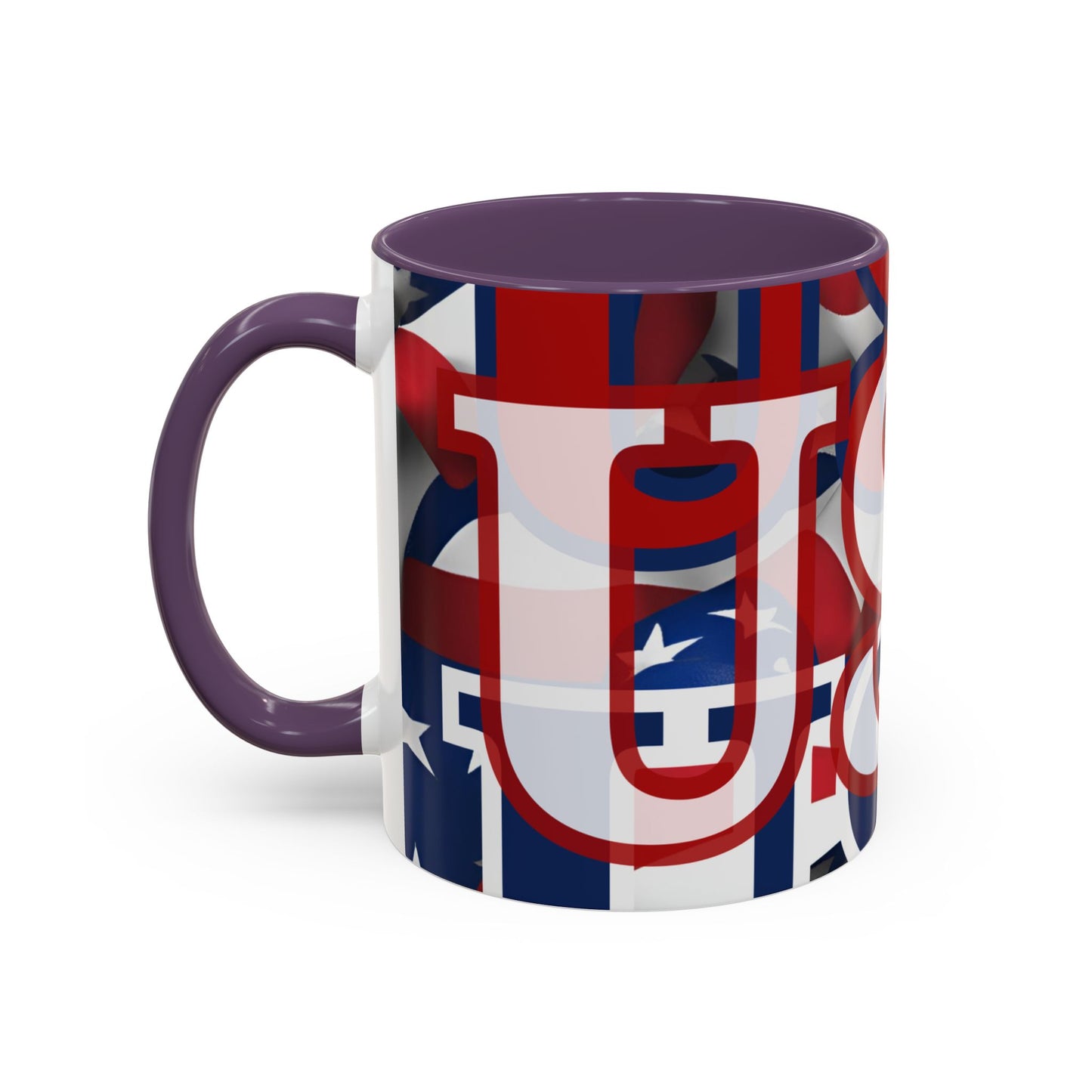¡EE.UU! ¡EE.UU! ¡EE.UU! ¡Patriota por cypherpunkgear! Taza de café decorativa (11, 15 oz)