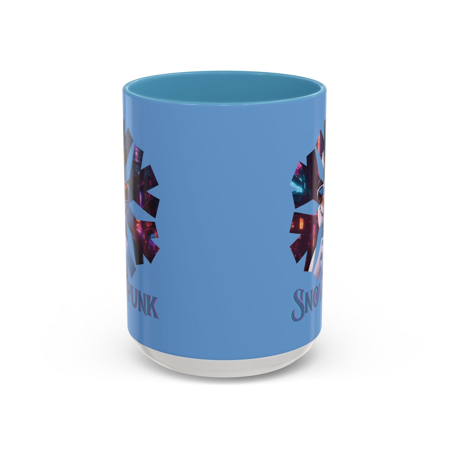 Snowpunk Accent Mug by cypherpunkgear