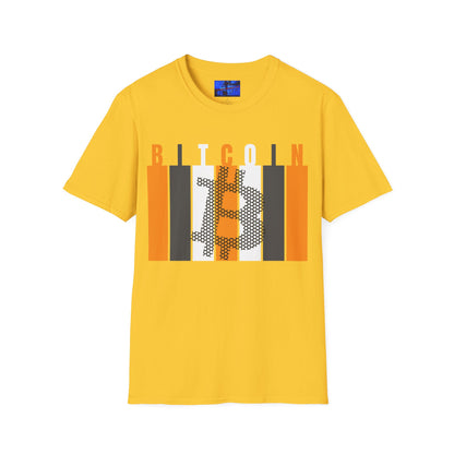 Bitcoin (BTC) LTcolors Unisex T-Shirt by cypherpunkgear