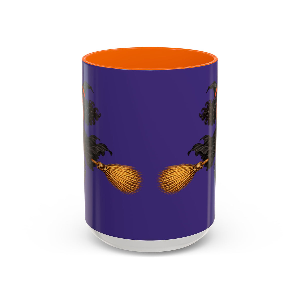 Velvet Vex Purple Accent Mug by CreepyCrafts.boo