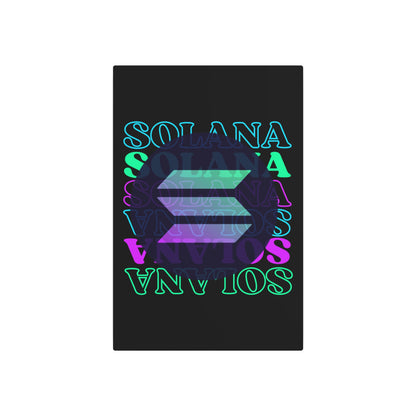 ¡Solana! ¡Solana! Solana por cypherpunkgear! Muestra del arte del metal