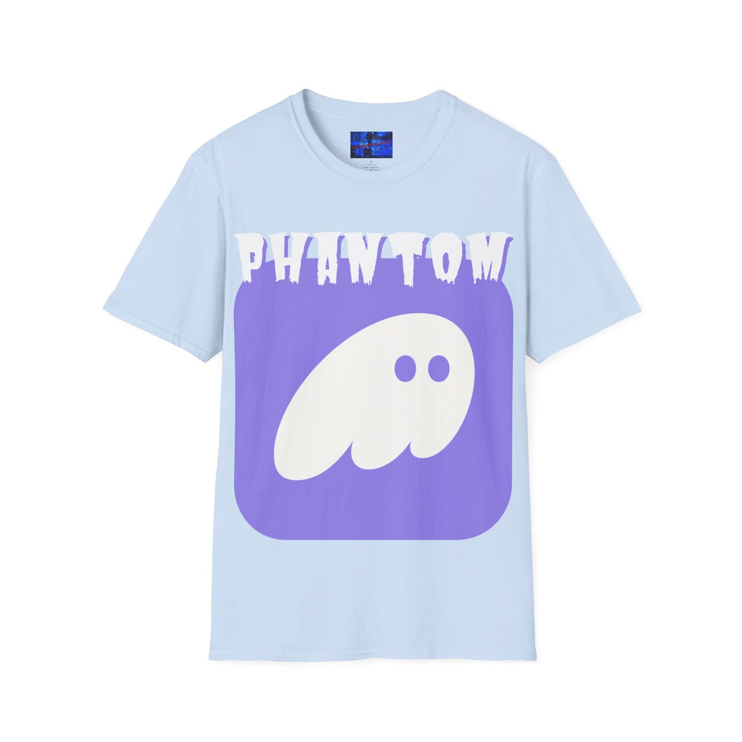 Phantom Hot Wallet Light colors Unisex T-Shirt by cypherpunkgear.com