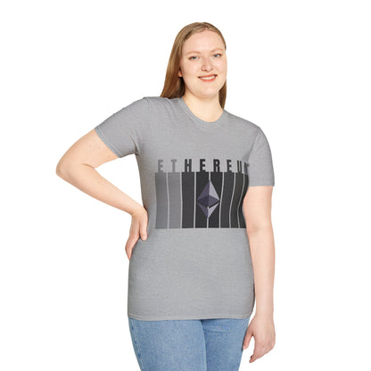 Ethereum (ETH) LTcolors Unisex T-Shirt by cypherpunkgear.com