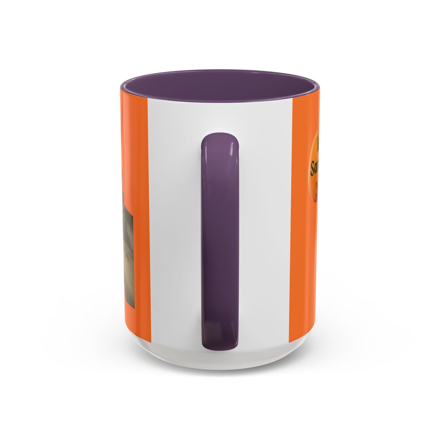 Is it Samhain yet? Skeleton's Pumpkin Orange Accent Mug by CreepyCrafts.boo