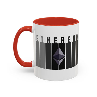 Ethereum (ETH) Accent Mug by cypherpunkgear.com