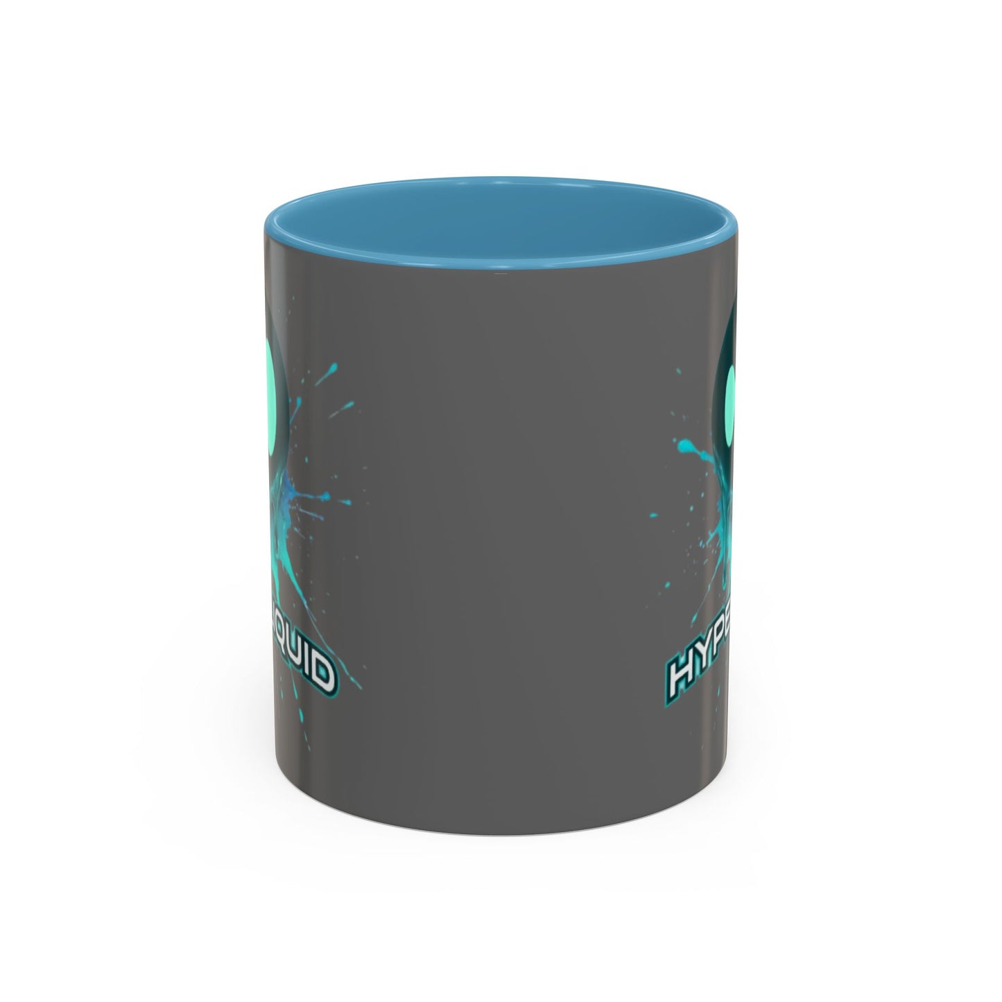 HYPE Drip Grey Accent Mug by cypherpunkgear.com