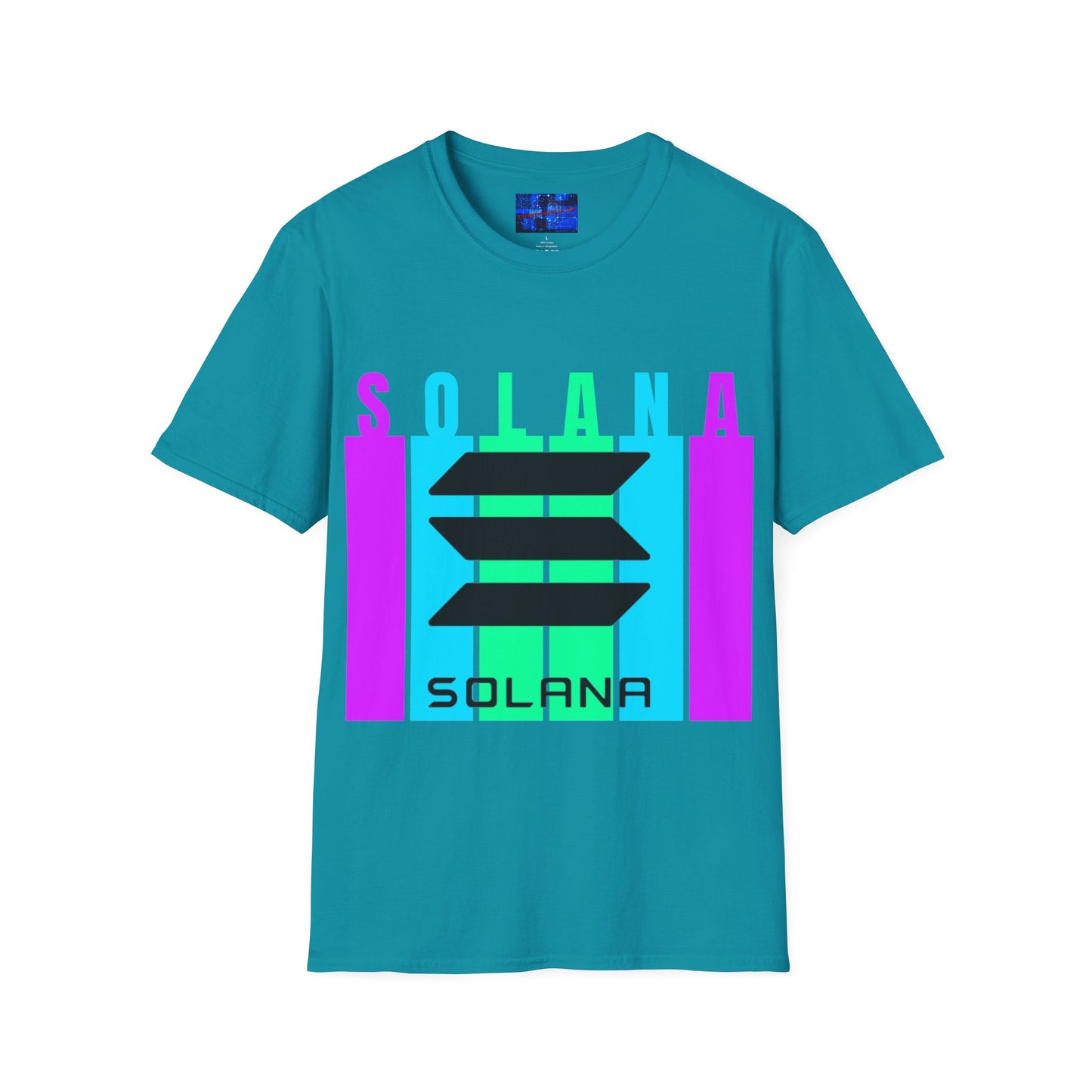Solana (SOL) Freedom DKcolors Unisex T-Shirt by cypherpunkgear.com