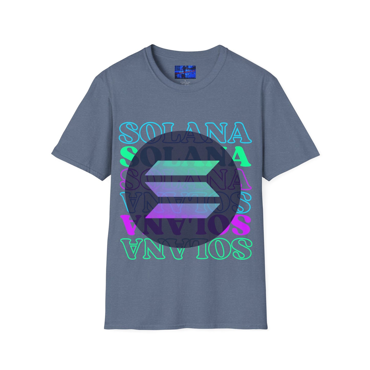Solana Solana Solana (SOL) DKcolors Unisex T-Shirt by cypherpunkgear.com