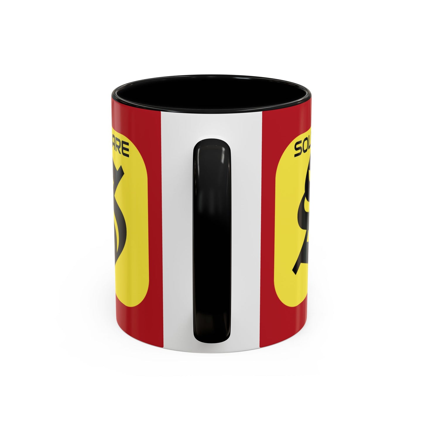 SolflareLogo Red Accent Mug by cypherpunkgear.com
