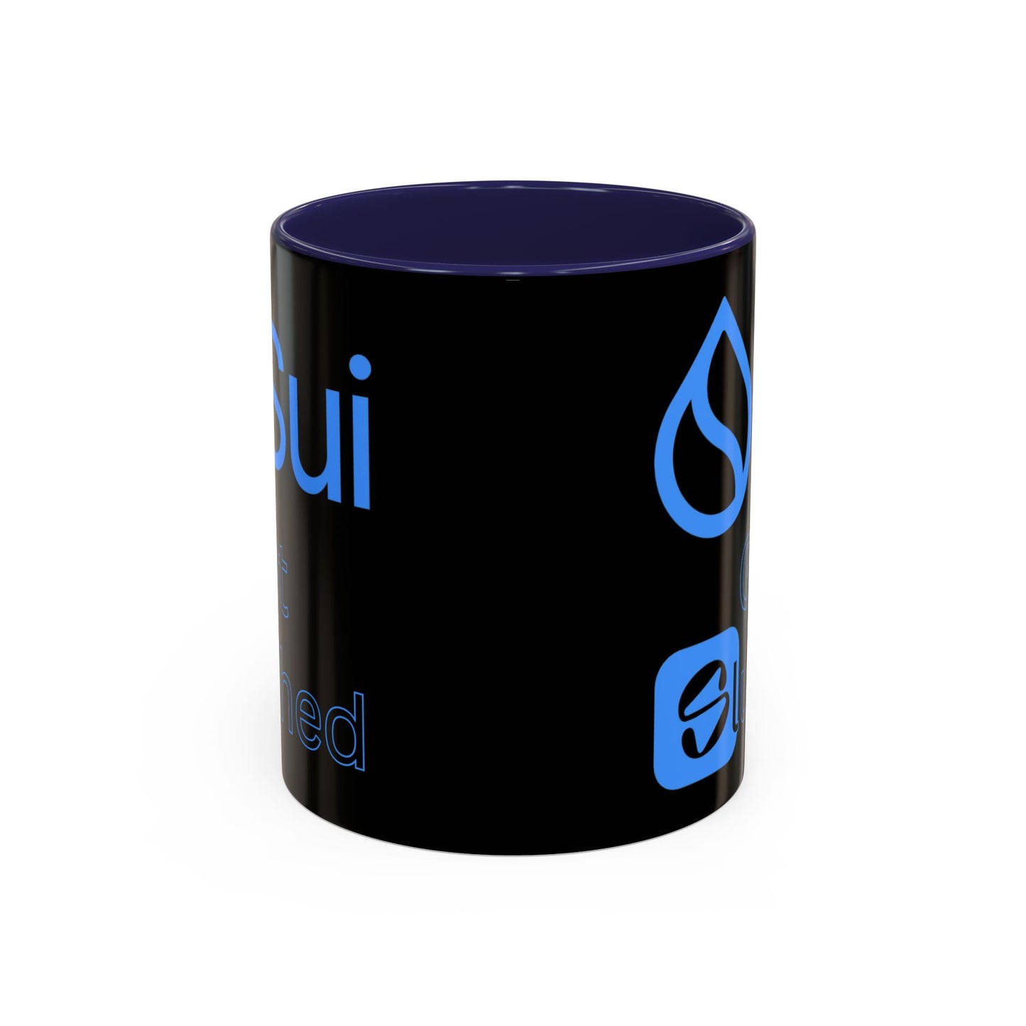 Sui: Get Slushed Black Accent Mug by cypherpunkgear.com