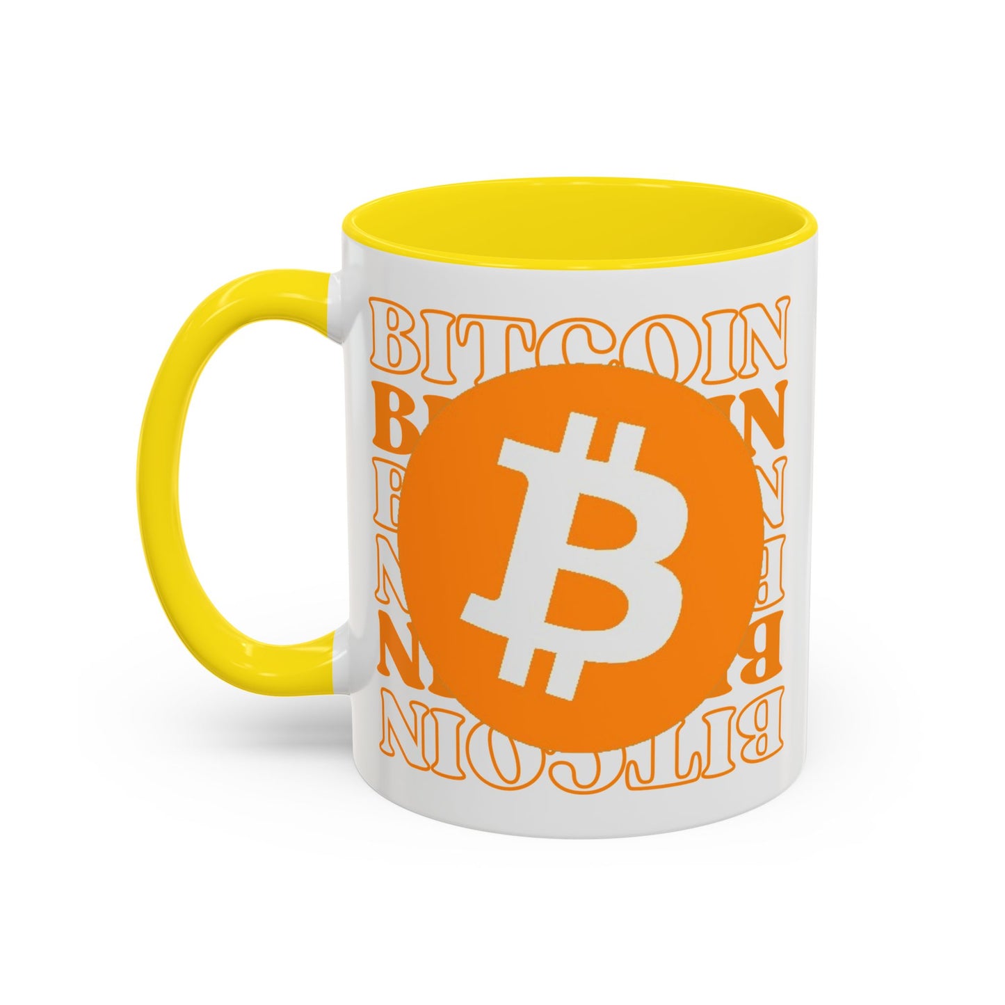 ¡Bitcoin! ¡Bitcoin! ¡Bitcoin por cypherpunkgear! Taza de café decorativa (11, 15 oz) 