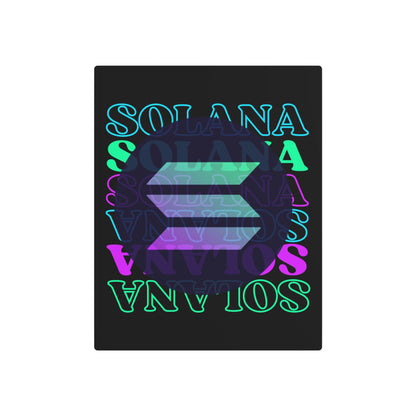 ¡Solana! ¡Solana! Solana por cypherpunkgear! Muestra del arte del metal