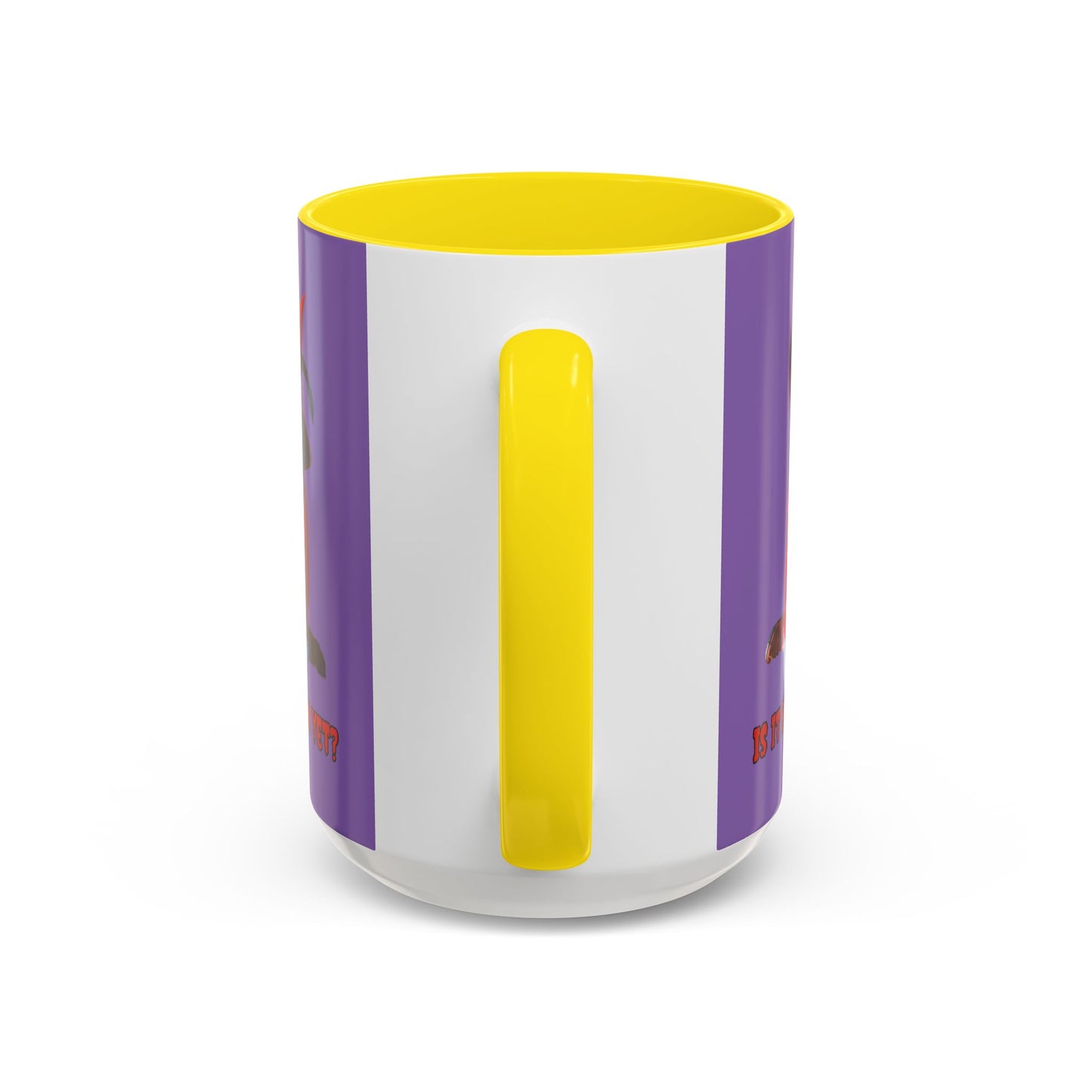 Is it Halloween yet? Light Purple Accent Mug by CreepyCrafts.boo