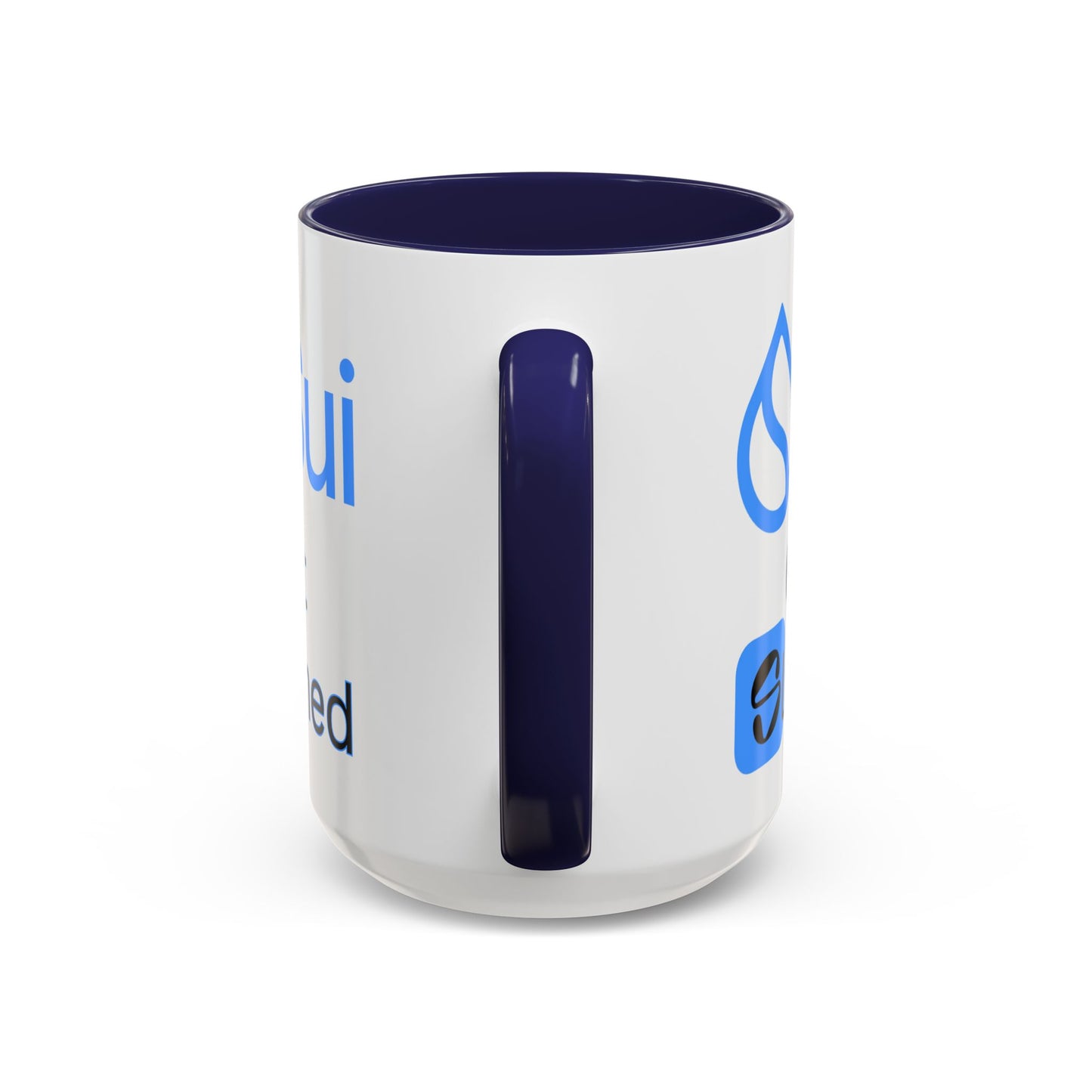 Sui: Get Slushed White Accent Mug by cypherpunkgear.com