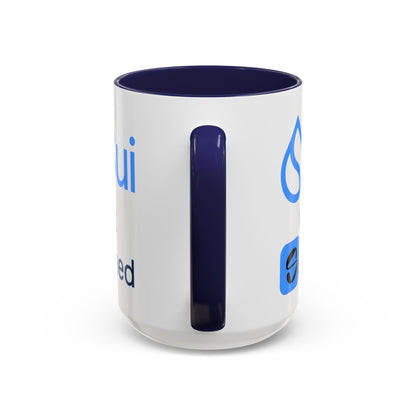 Sui: Get Slushed White Accent Mug by cypherpunkgear.com