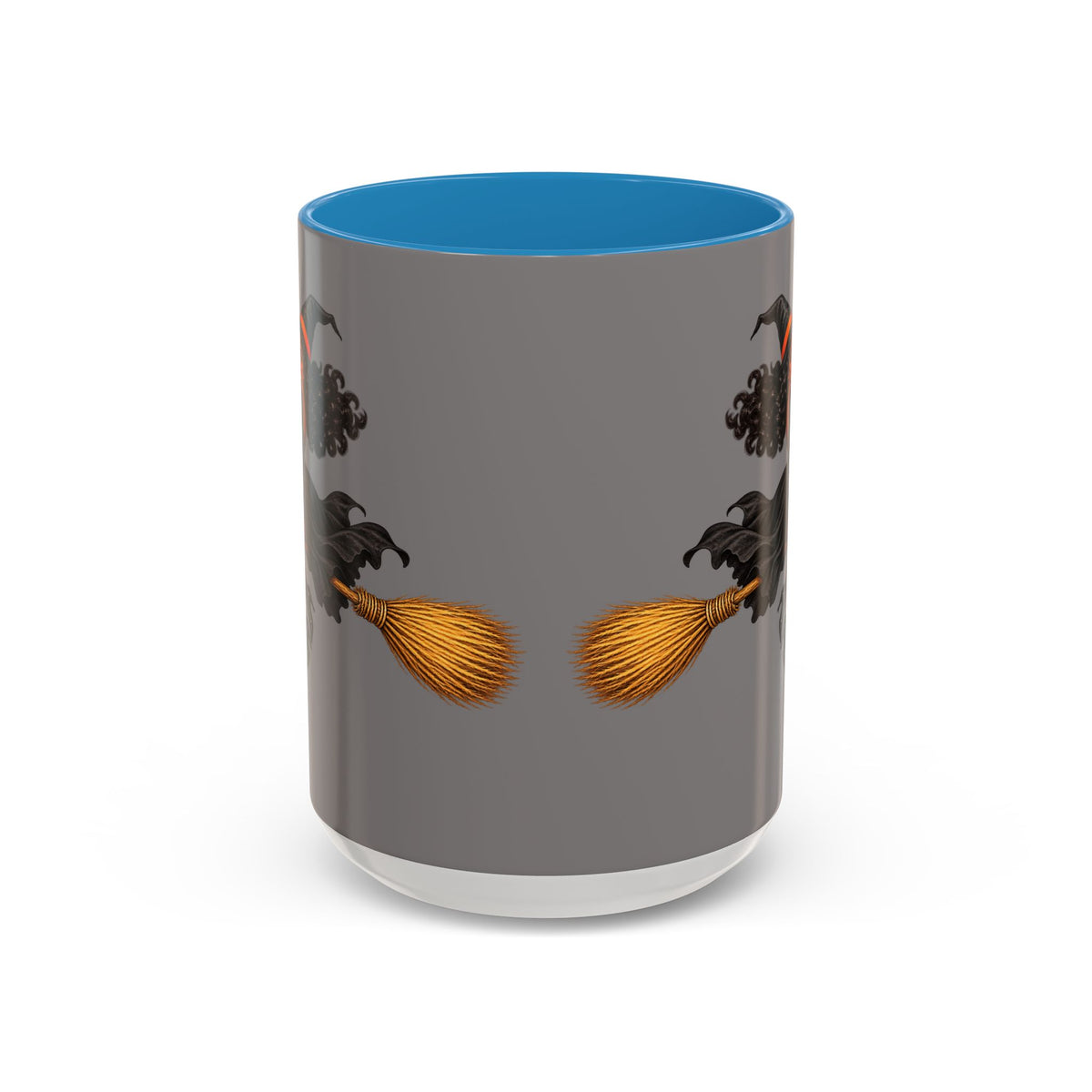 Velvet Vex Grey Accent Mug by CreepyCrafts.boo