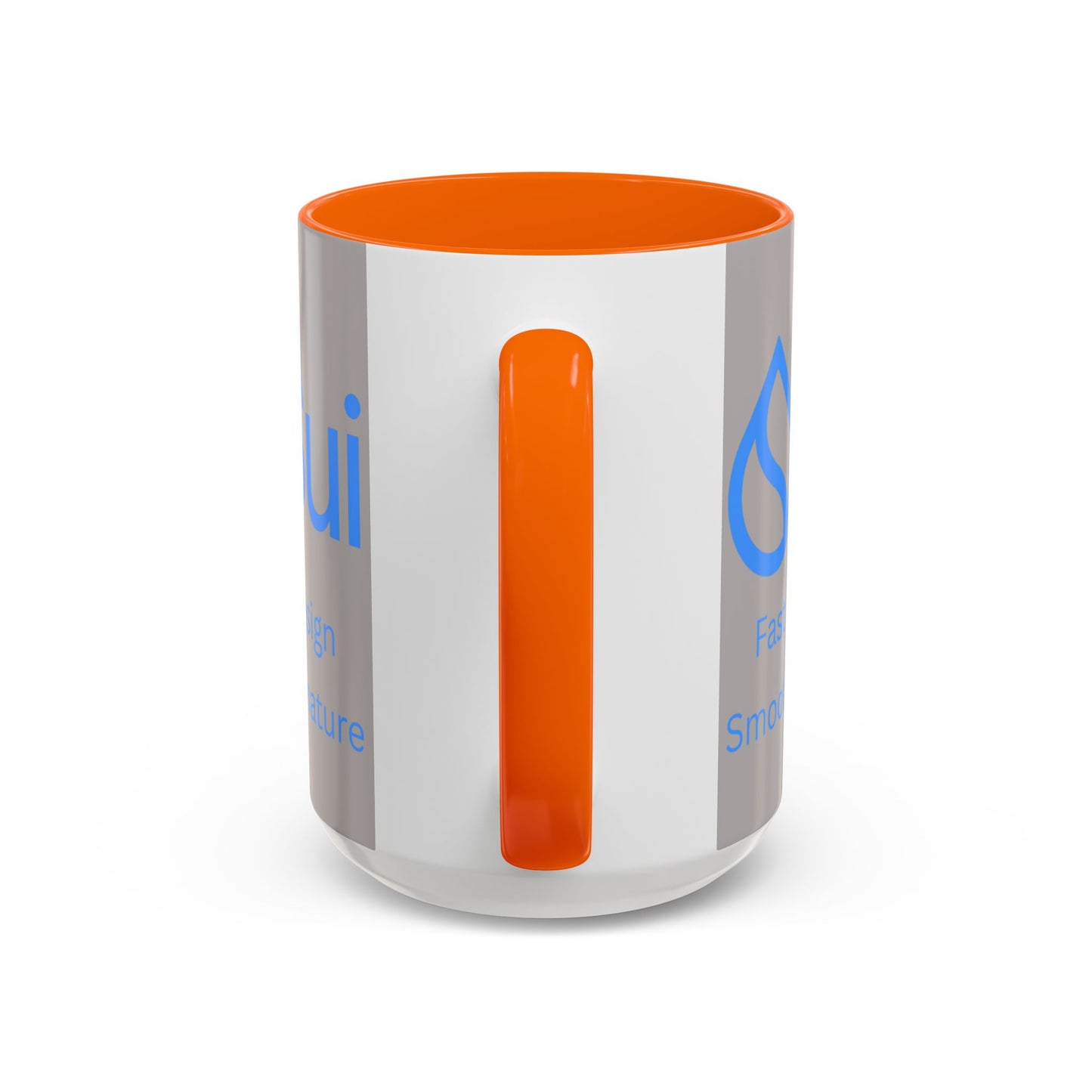 SUI Grey Accent Mug by cypherpunkgear.com
