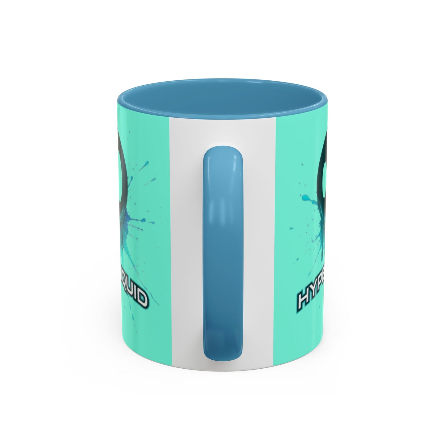 HYPE Drip Light Hyperliquid Accent Mug by cypherpunkgear.com