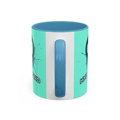 HYPE Drip Light Hyperliquid Accent Mug by cypherpunkgear.com