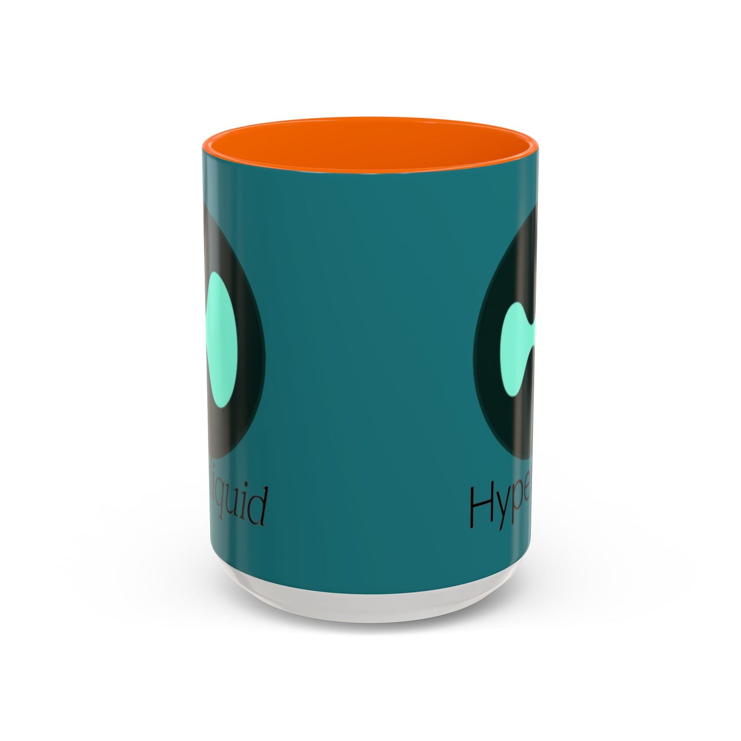 Hyperliquid Black font Hyperliquid Accent Mug by cypherpunkgear.com