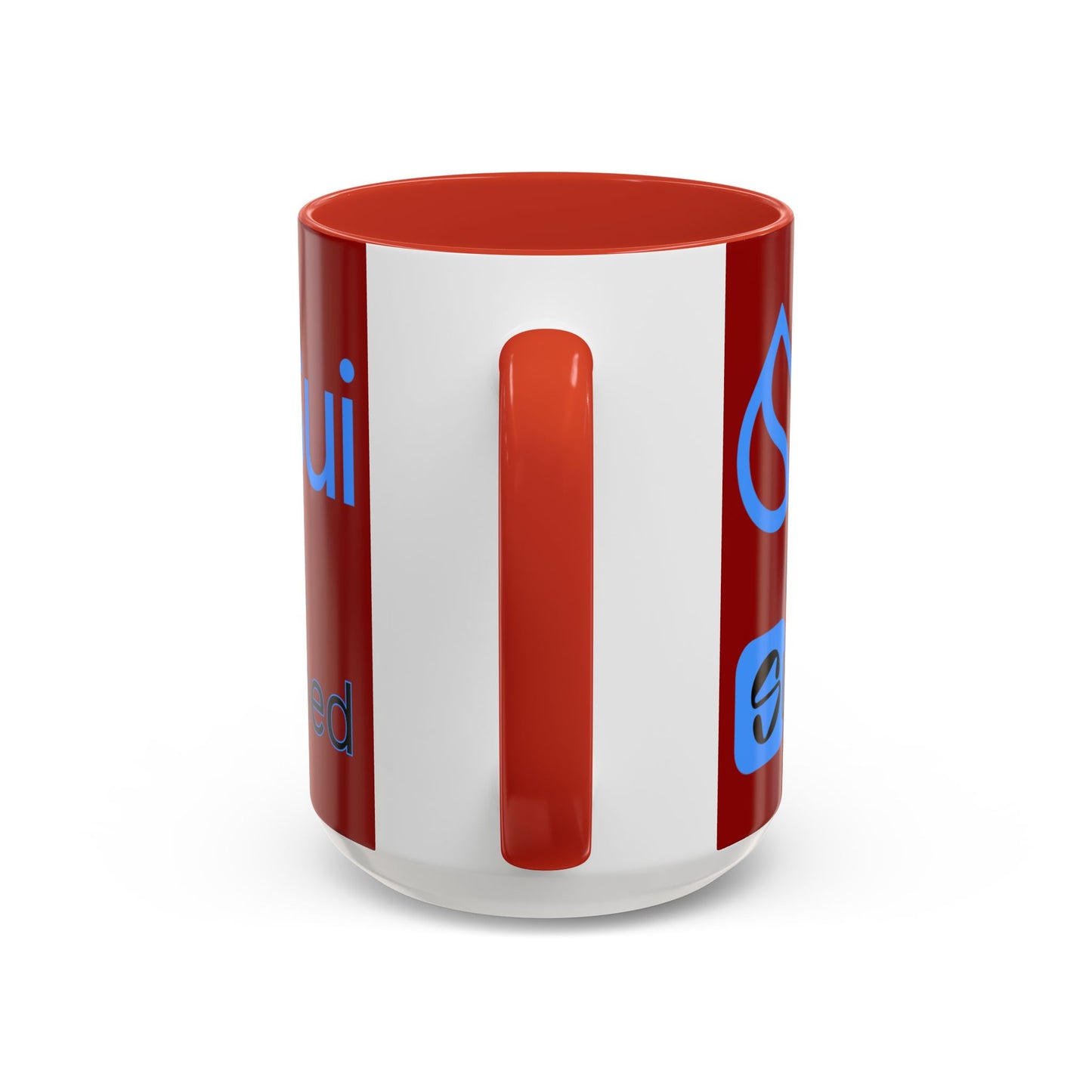 Sui: Get Slushed Red Accent Mug by cypherpunkgear.com