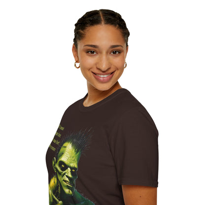 Frankenstein's Creature DKcolors Unisex T-Shirt by cypherpunkgear