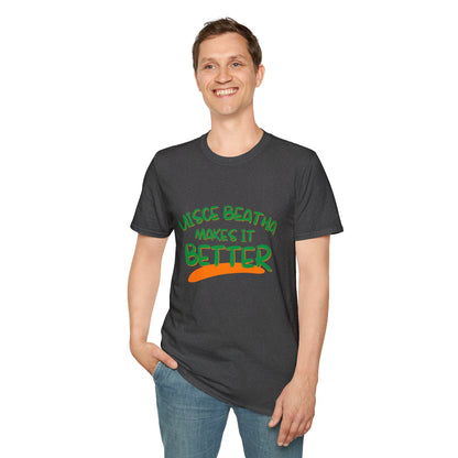 Uisce Beatha makes it better GNfont DKcolors Unisex T-Shirt by cypherpunkgear