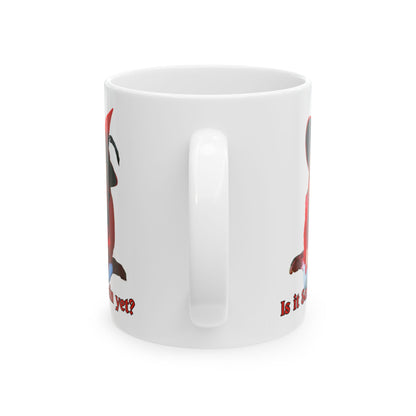 Is it Samhain yet? White Mug by CreepyCrafts.boo
