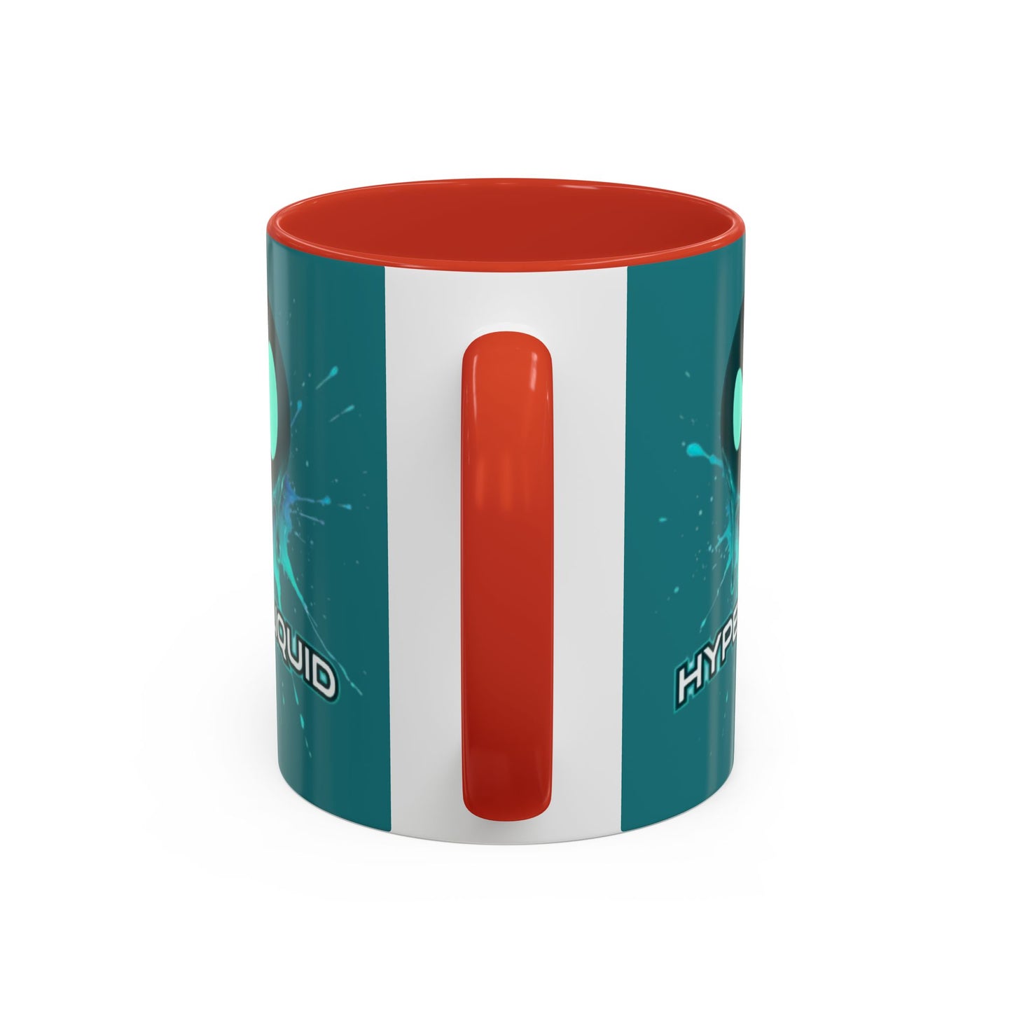 HYPE Drip Hyperliquid Accent Mug by cypherpunkgear.com