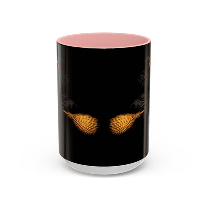 Velvet Vex Black Accent Mug by CreepyCrafts.boo